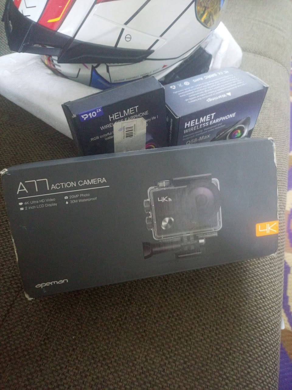 سلام عليكم خوذةقياس اكس لاج معة سماعة داخلية معة جهازين مال سماعة معة كامرة فور كي وي الكامرة كل الملحقات من رام 64معة بطاريات 2سعر 280وبيهة مجال قليل كد جية ابيعهن كلهن شلعة وحدة ما ابيع مفرد مكان بغداد مدينت الصدر


**إذا كنت صاحب هذا الإعلان وتريد حذفه لأي سبب، رجاءا أرسل رسالة إلى الدعم الفني**