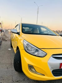 اكسنت مديل ٢٠١٥ خليجي محرك ١٦٠٠ دوش سياره جاهزه كل نقص مابيهة رقم نكلي...