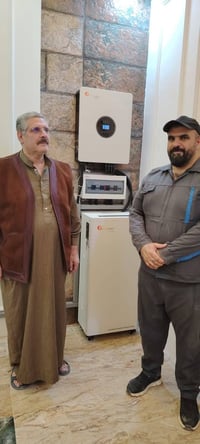 سامراء • منظومات شمسية • بطاريات ليثيوم