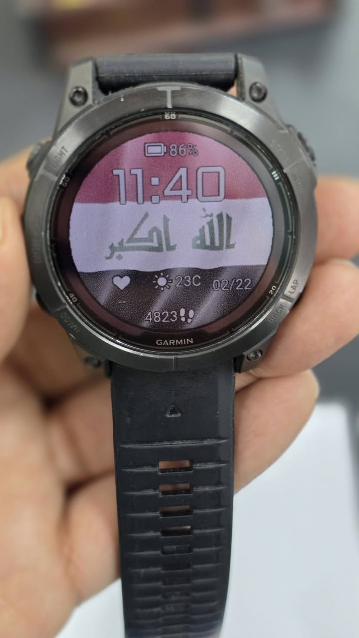 Garmin fenix 7 pro
حجم 51
سولار 
شاشة سفاير 
البدي تيتانيوم
نظافة 99%
السعر 750 الف
للتواصل ***********
غير متواجد على الفيس خابر او دز وتساب
