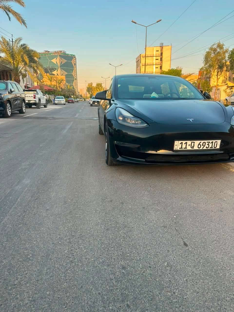 السلام عليكم
تسلا موديل 3 موديل ٢٠٢٣ وارد امريكي
عدادها ٥٣ الف 
رقم بغداد بأسمي
فول مواصفات 
مابيها اي نقص 
صبغ فقط بنيد 
بدون دواخل بدون شاصي 
كفالة من اي نقص بالسيارة 
سيارة جديدة شاحنتها موجوده 
صور الحادث موجوده بالمنشور 
مكاني بغداد حي حطين

***********
السعر ١٥٠ ورقة وبيها مجال
