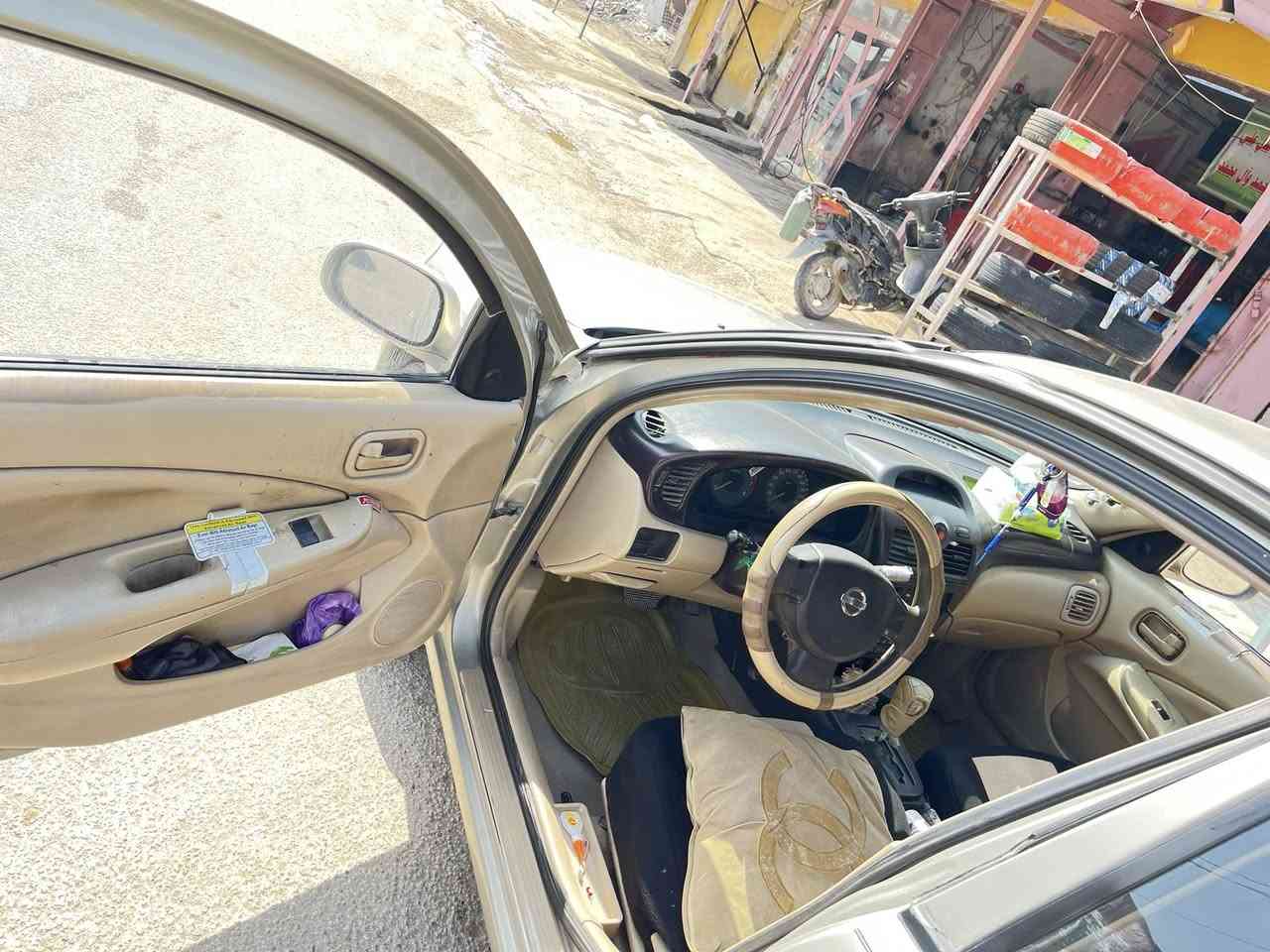 سلام عليكم نيسان سني موديل 2007 رقم بغداد بسمي
مصبوغه عام لجماليه
مكينه كير حداديه كله جديد
تخمً تاير جديد
السعر 80اوبيهً مجال 
مكلفً بلنشر 
الرقمً الااستفسار  ***********
