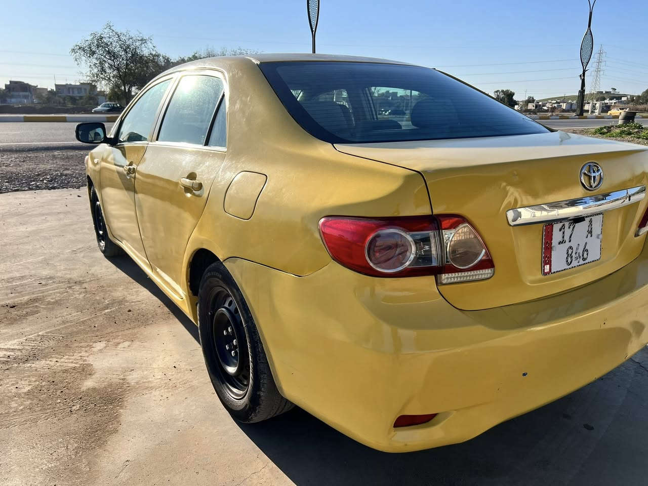 السلام عليكم 
للبيع كورلا موديل 2008 خليجي رقم مثنى انكليزي بسمي شرط التحويل مصفرة غرامات وهيئة مكينة كير شرط تبريد ثلج تدفئة شرط إدامة قبل اسبوع صدر نص عمر تخم تاير نص عمر  خطها خانقين بعقوبة 
سعر 82 ورقة وبيها مجال
اتصل وتدلل 
عنوان ديالى خانقين 
***********
