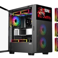 تجميعة جديدة بسعر مناسب X  المعالج  AMD RYZEN 77800X3D TRAY  المذربورد...