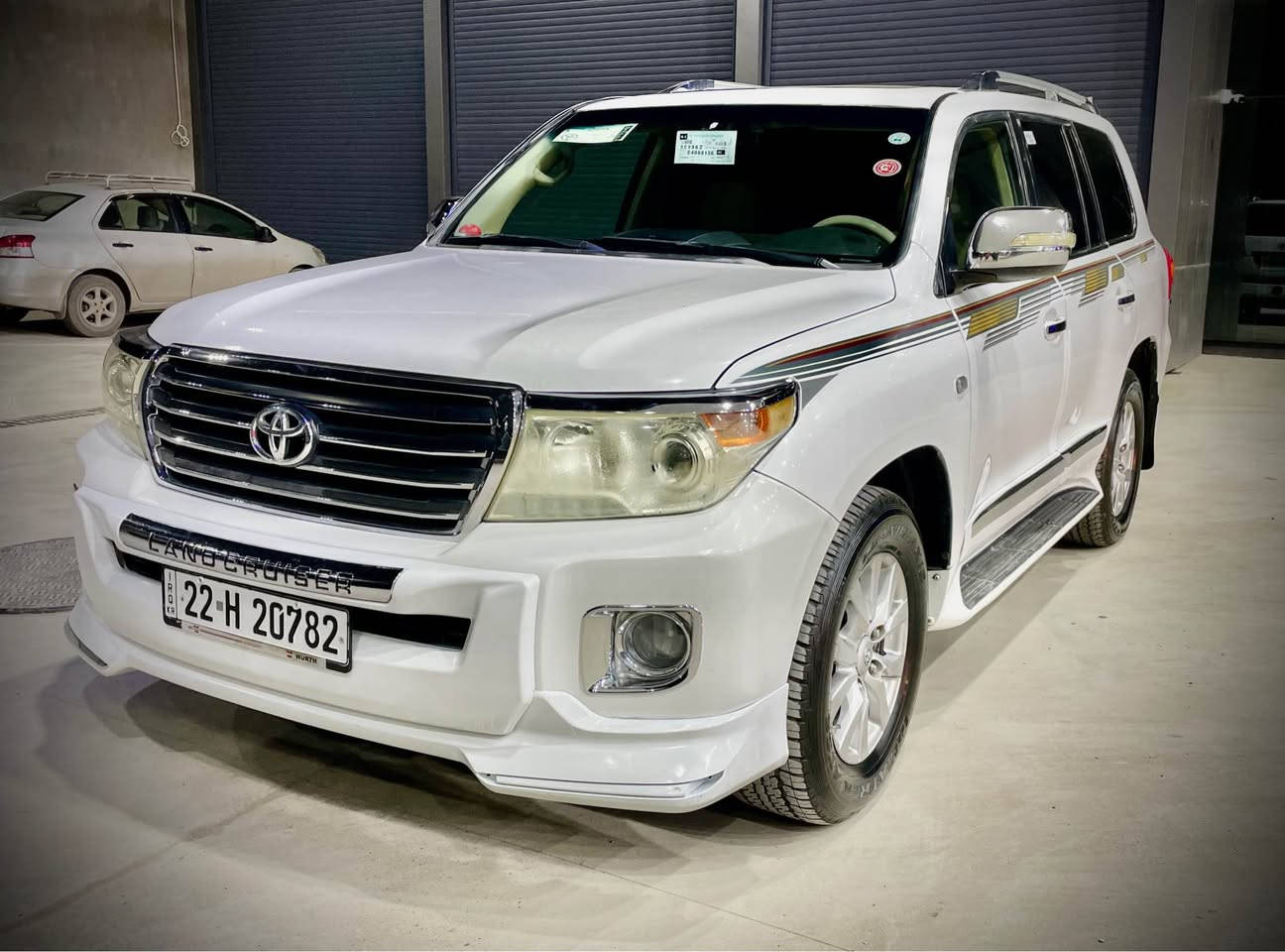 تويتا لاند كروزر موديل 2008 خليجی
بريميV6 مواصفات فوول GXR 
+ گير ئوتوماتيك + سلايت + به صمه + نا وزه رد  
پيشو دواي کرە تە ٢٠١٤  + رە قە موسە نە وی  نوئ
 سه لا جه + تبريد مه ركه زي + 3 ريز كوشن 
لايت زينون + ته حديد سورعه + سوكان ڤوليوم 
مه كينه ي نه كراوه ته وه 
تايه ي تا زه + 
سی بارجەو شان بۆیاخە بەبئ داخلی کە میکیش ساردی هە یە...هە موی بە شە رت
سعر٢٤٥گلا✍🏻مه جال
ژمارەی خاوەن سەیارە : ***********☎️
عينوان هەولیر أربيل, العراق
