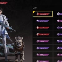 حساب ببجي • مستوى ٧٤ • ٨ اسلحة