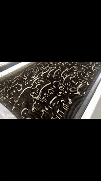 متوفر  #تخريم حروف  #خشب & اكرلك  سمك ٤ملم تصميم حسب الطلب  #لوحات جدا...