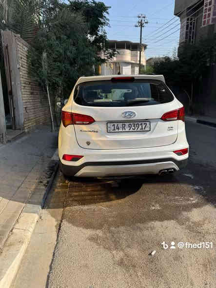 هونداي سنتافي موديل ٢٠١٨ خليجي كفاله رقم بصره سته سلندر فول مواصفات عدا الفتحه كير محرك كفاله والبدي كفاله السعر ٢٢٥ الشراي يتصل *********** موجود محافظه البصره
