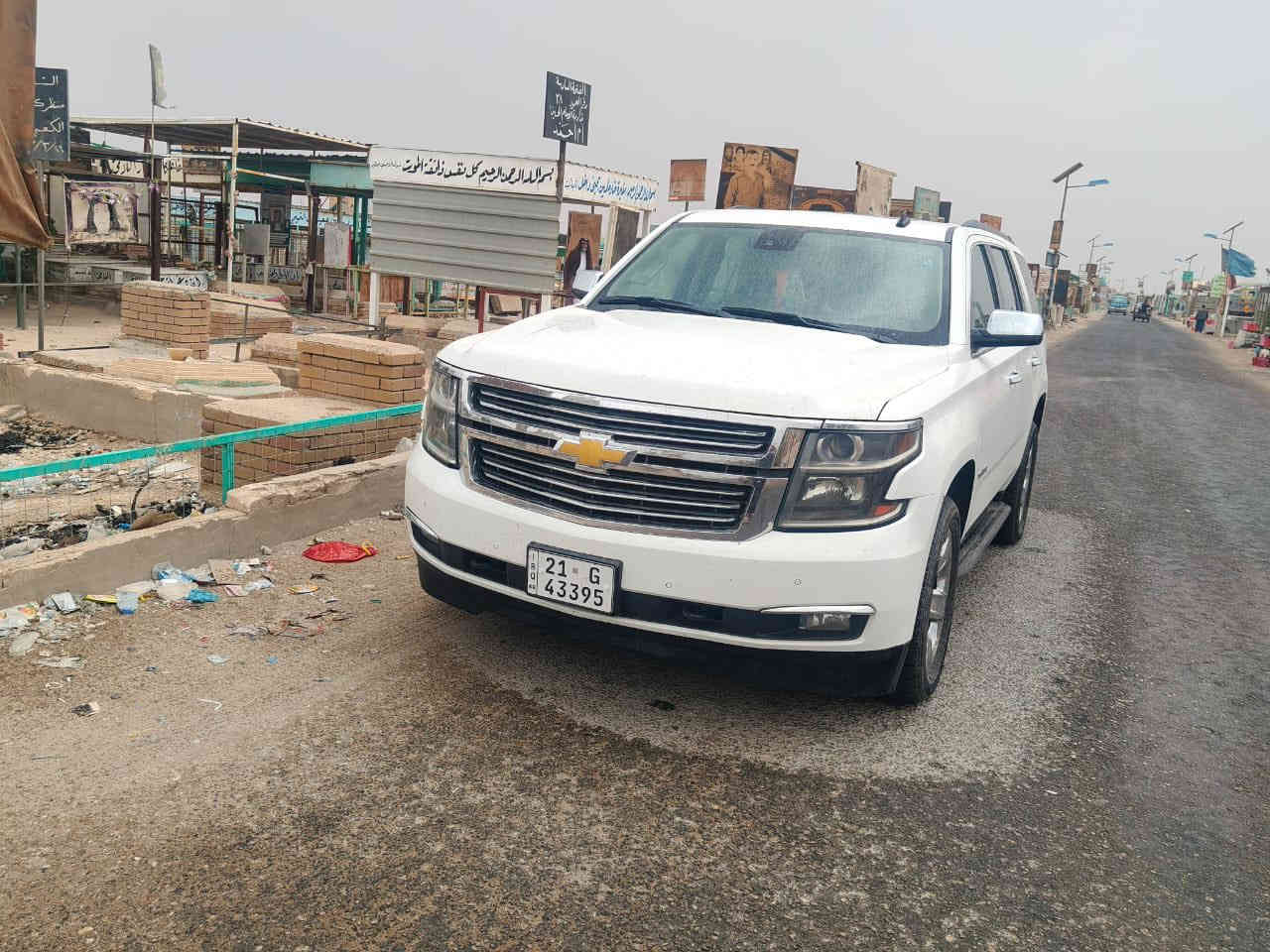 سلام عليكم  تاهو مديل 2015.  فول فول سياره كفاله حت الدعاميات ماشيه 118حقيقي رقم سليمانيه بسمي  سياره جديده للاخر السعر 345.   اتصال ***********
