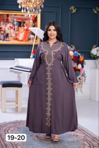 موديلات برنسيسة • فستان كشمير • قماش مطرز • ملابس نسائية • فستان نسائي...
