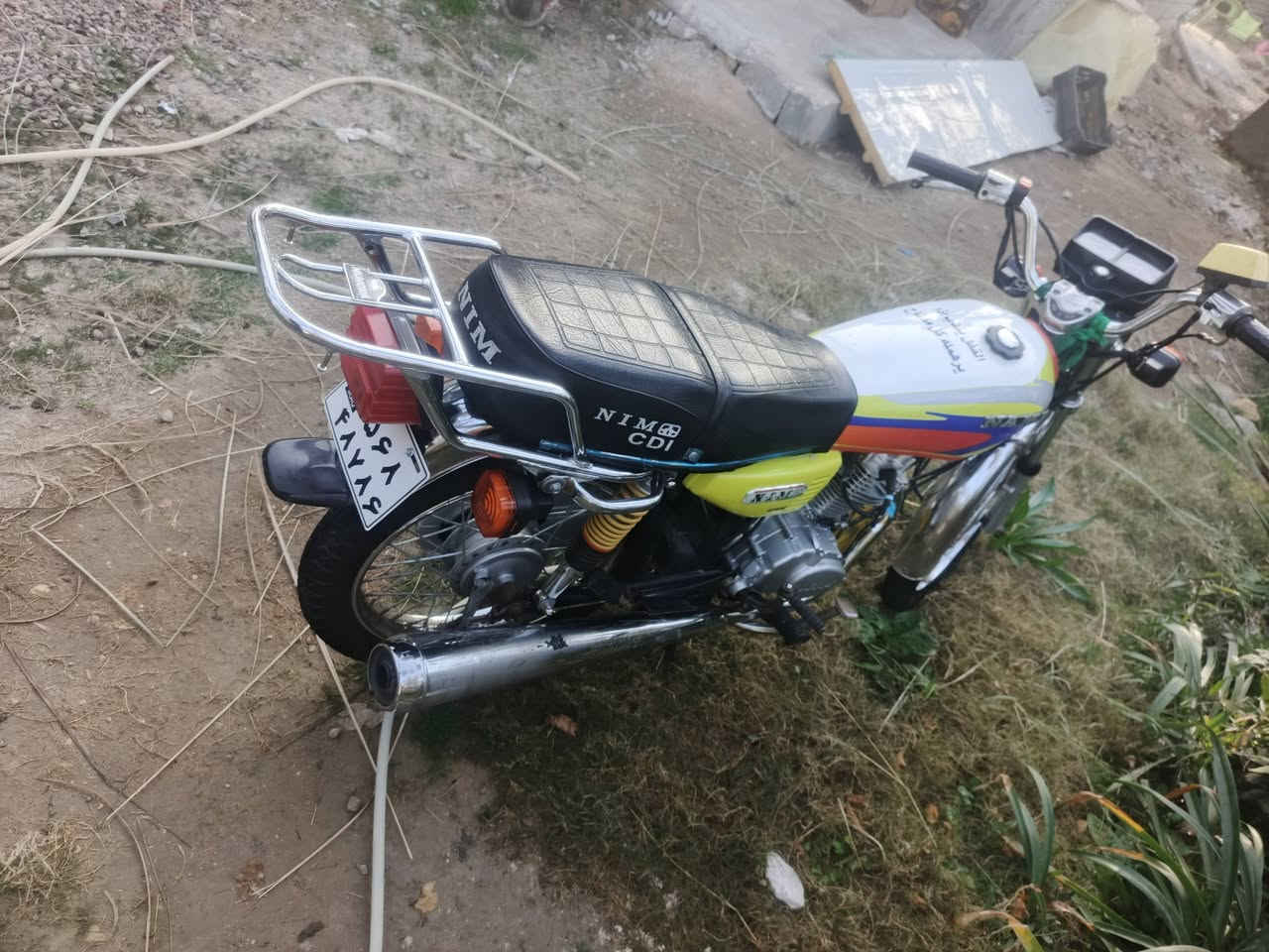 سلام عليكم ورحمة الله وبركاتة دراجه اربع كير نامه متياز لبيع موديل 2024  سعر550وبيه مجال شراي يتصل هاذه رقم ***********
