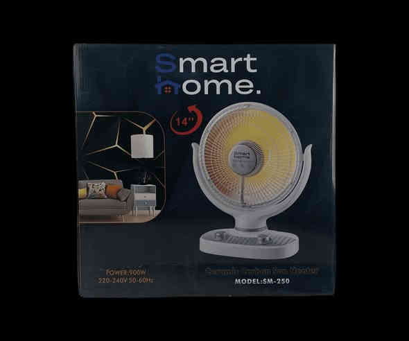 مروحة تدفئة دوارة شكل الشمس 14 انج من سمارت هوم
المميزات:

تصميم دائري جذاب وحديث ذو درجة تدفئة مميزة

هيكل المدفأة من المعدن مع هيكل خارجي من البلاستيك

2 مستويات للحرارة

عتلة للتشغيل والايقاف

عتلة للتحكم بدرجة الحرارة

مفتاح امان: تنطفى بشكل تلقائي عند السقوط
للتواصل واتساب ***********
