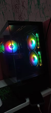 تجميعه كمبيوتر • بي سي قيمنك • كيس وشاشة • RTX 5060 • معالج i5 12400F ...