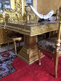 ميز طعام • زان مصري • ٦ كراسي