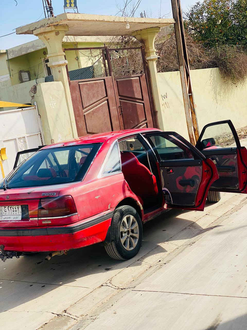 مازدا 626. 8بخ رقم نينوى سنويه 2029  شرط التحويل طخم تاير جديد باتري جديد  السعر33وبيها مجال مكان السياره حمام العليل ***********
