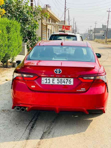 السلام عليكم ورحمه الله وبركاته 
تويوتا كامري 
2023
SE پلاص
ماشيه 29 مايل
رقم بغداد الجديد الانكليزي
هزه سنويه كله جديد
شرررط التحويل
فووووول مواصفات 
بصمه
فتحه
كشن كهرباء وجلد
ضررهه چامرلاغ وبنيد مبدلات بلادي
بدون صبغ
ايرباگ پرده واستيره و راجع سستم
گير محرك تبريد حداديه كله بشرررط
تخم تايرات 
بدون اي نقص
صور السياره والسونار بالمنشور 
تحكمات 
السعر 188 وبيه مجال بسيط للشراي الجاد
مكانه ديالى بعقوبه
الخاص مفتوح
للاستفسار ***********
