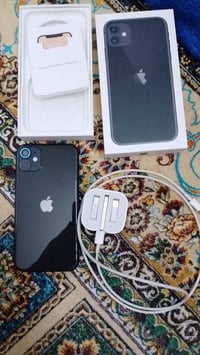 للبيع آيفون 11 عادي ✨ 📱 الذاكرة: 128GB 🔋 صحة البطارية: 84% 🎨 اللون: أس...
