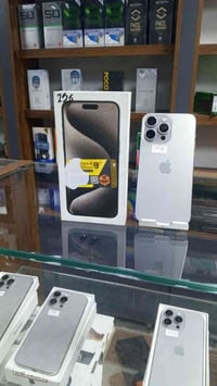 ايفون 15 برو ماكس ذاكره 256 بطاريه 85 شرق أوسط مامفتوح وتر بروف شرط ال...