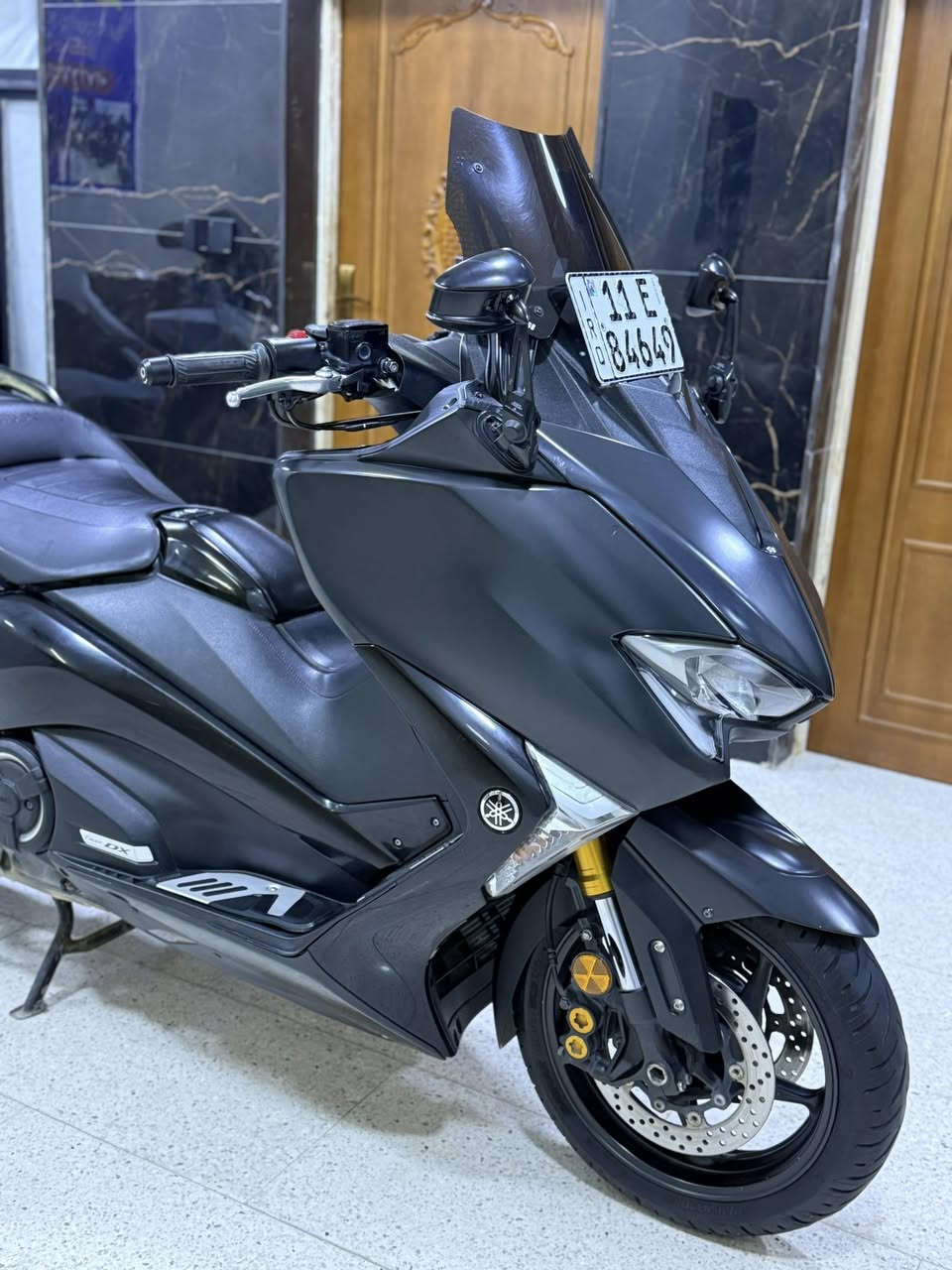 بسم الله ما شاء الله 
TMAX 530 2019 DX رقم بغداد 
كفالة عامة من كل النواحي شرط الفحص
نظافة 100/100
المسافة المقطوعة 43000 km
العنوان مدينة الصدر شارع الفلاح قطاع 12

الراغب بالشراء هـ***********
