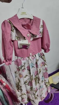 فستان بناتي • خامة مارينا • ٤-١٢ سنة