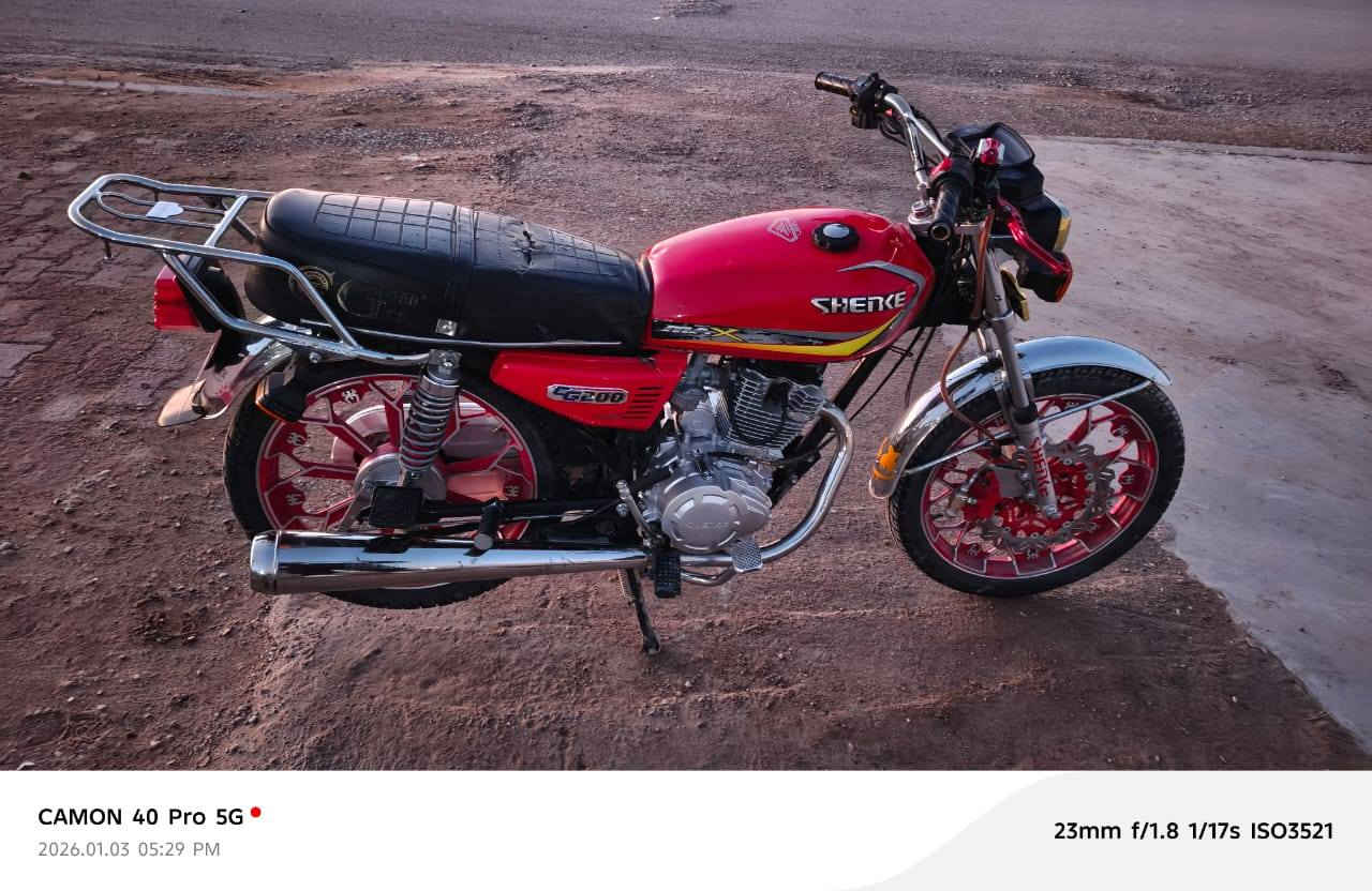 سونيك موديل 2024 محرك شرط مامفتوح  حجم المحرك 200كهربيات شغاله  دراجه نقصهه دشبول السعر 675/ بي مجال الشراي يتصل ***********
