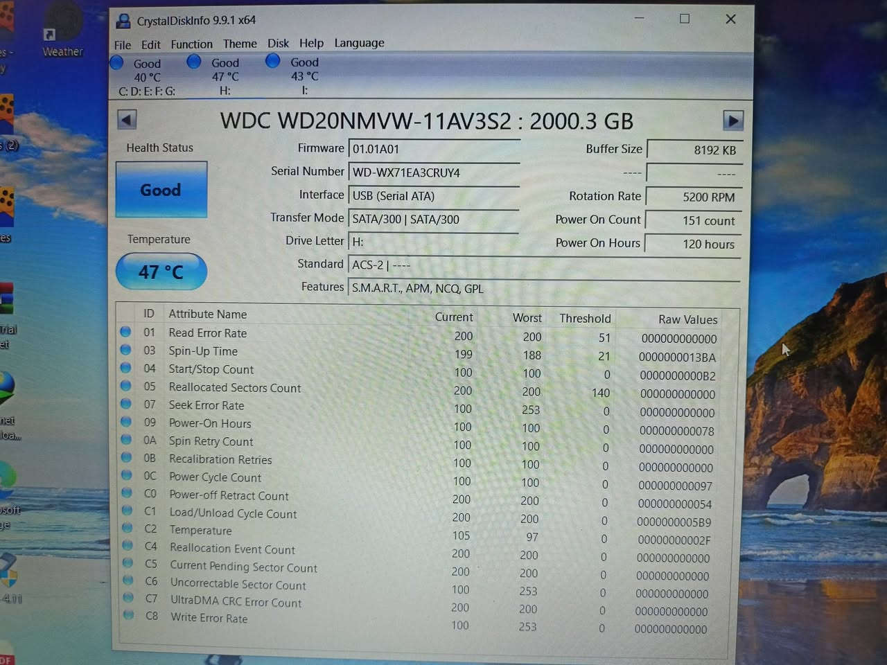تعديل منشور .. هارد 2 تيرا ماركة عالمية WD .. western digital  شرط اصلي اصلي وشرط الفحص نضيف كلش . السعر 125 وية التوصيل


**إذا كنت صاحب هذا الإعلان وتريد حذفه لأي سبب، رجاءا أرسل رسالة إلى الدعم الفني**