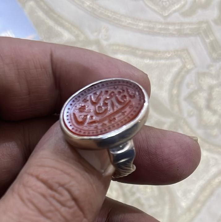 عقيق يماني مكتوب يا قاضي الحاجات رقم صاحب الخاتم  *********** مكانة بلديات
