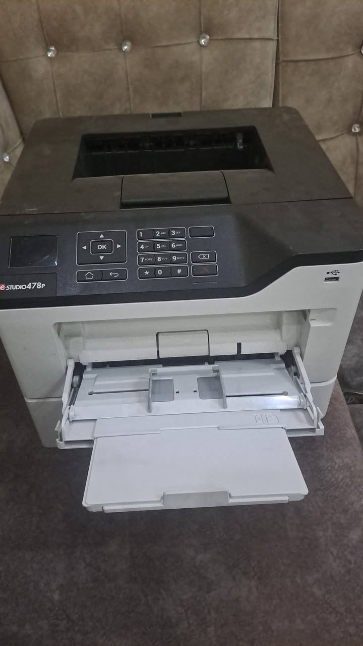 متاح عدد ٥ ببلاش طابعة Toshiba e-STUDIO 478P ليزر أبيض وأسود، سرعة 47 ورقة/دقيقة، دوبلكس أوتوماتيك، شبكة وUSB، مناسبة للشركات والمكاتب ومراكز التصوير، حالة ممتازة وجاهزة للتشغيل.


**إذا كنت صاحب هذا الإعلان وتريد حذفه لأي سبب، رجاءا أرسل رسالة إلى الدعم الفني**