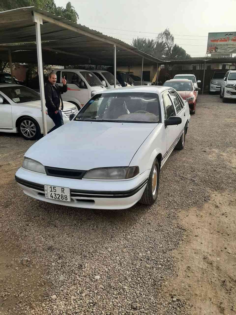 السلام عليكم
للبيع دايو برنس موديل ١٩٩٥تحويل مباشر رقم انبار انكليزي هزه جديده قبل شهرين دوشمه جديده ارضيه جلدشغل درجه اولى 
بطاين ٤جديد 
كهربائيات كله شغاله 
منضومه بانزين جديده فيت بم نوزلات ولف راجع كله جديد سياره جاهزه 
ويل كب مجلي باتري جديد 
مصبوغه حزام قماره بلاديه 
كير محرك خير من الله لاتنقيص ولاتبخير الك الفحص 
السعر ٣٩ وبي مجال 
مكان السيار الانبار 
***********
***********
