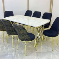 طاولة طعام • 8 كراسي • جديد