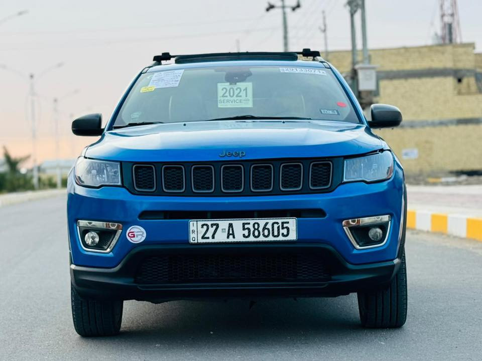 جيب كومباس 2021 ذي قار الدولي
صبغ جاملغ وبنيد فول مواصفات 
محرك 2400 ماشيه 43 الف 
بنوراما بصمة تشغيل كشن جلد + كهربائي 
رادار تحكمات براجكتر  شاشة كأمره 
السعر 128  وبيها مجال
للاسفسار (***********)
