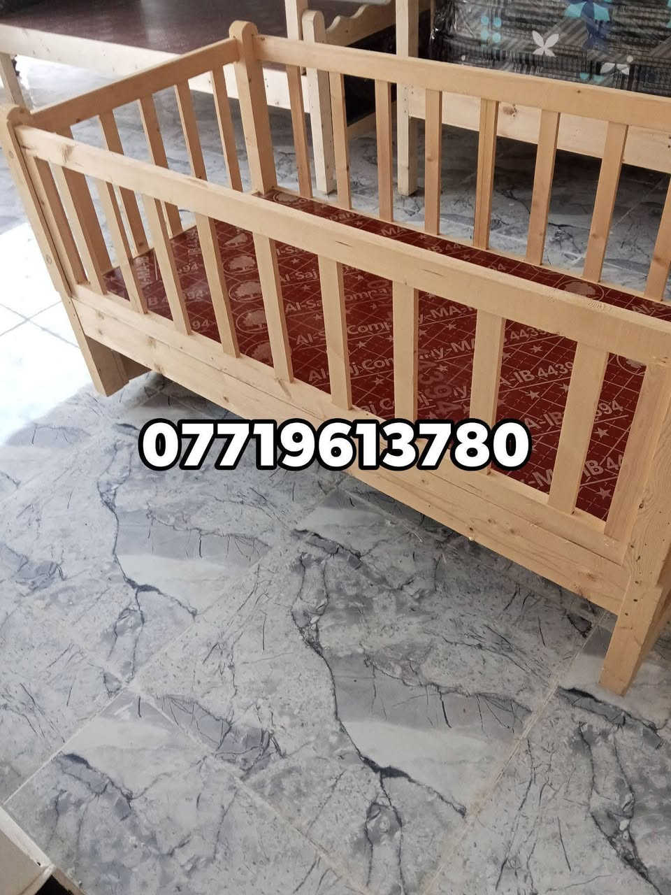 مصلايه لكبار السن شغل درجه اولى
جربايه طفل صفحهه سلايت هزاز شغل درجه اولى تريدها هزاز تريده جربايه معمل ومعرض الزبيدي للاثاث المنزلي البوابه مدخل حسينيه بيت عاشور
