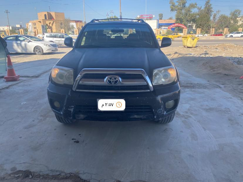 السلام عليكم
تيوتا فور جنر وارد أمريكي للبيع 
موديل ٢٠٠٨
ماشية ٢٠٠ كيلو 
مواصفات 
فتحة سقف 
اشاير بالمري 
تحكم مري 
تحكم ستيرن 
مثبت سرعه 
تبريد قطعتين +تبريد تدفئة شغال 
كهربائيات كله شغاله 
السياره احله من الصور 
حادث السيارة جاملغ وباب وشويه لايح البنيد 
وبيه صبغ حزام للجماليه 

رقم بغداد مشروع وطني 
للاستفسار رقمي  ***********
السعر ١٢٠ وبيه مجال للشراي واني بخدمتكم
