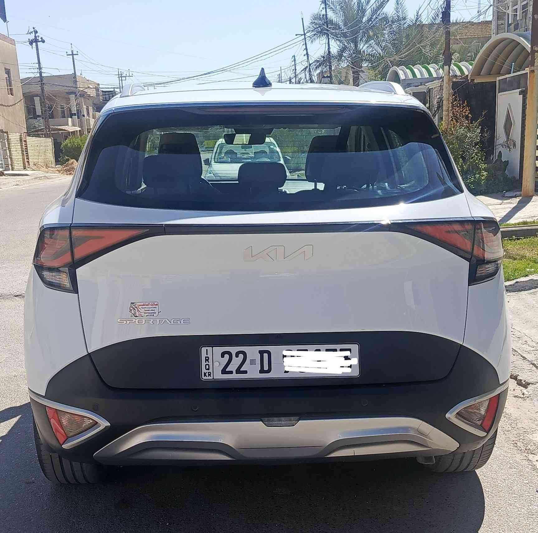 السلام عليكم .
سبورتج 2024 اربيل شركة أكدال 
خليجيه ماشيه 29 الف كم السونار مرفق مع الصور .
مواصفات .
محرك 2000
بصمه باب خلفي كهرباء 
كرسيين كهرباء سايد بريك بصمه 
كشنات وستيرن هيترات حار 
نقطه عمياء اوتوهولد 
شاشه متصله كاميرا اصليه حساسات
لد امامي ولايته زنون بلادي 
مرايا شفط نضام ترحيب 
شفرات ستيرن 
تحكم ستيرن جهتين .
نضام تزحلق نضام إيكو.

مكان السياره بغداد .

السعر 220 ورقه بيها مجال .

***********/غير متواجد على الفيس .
