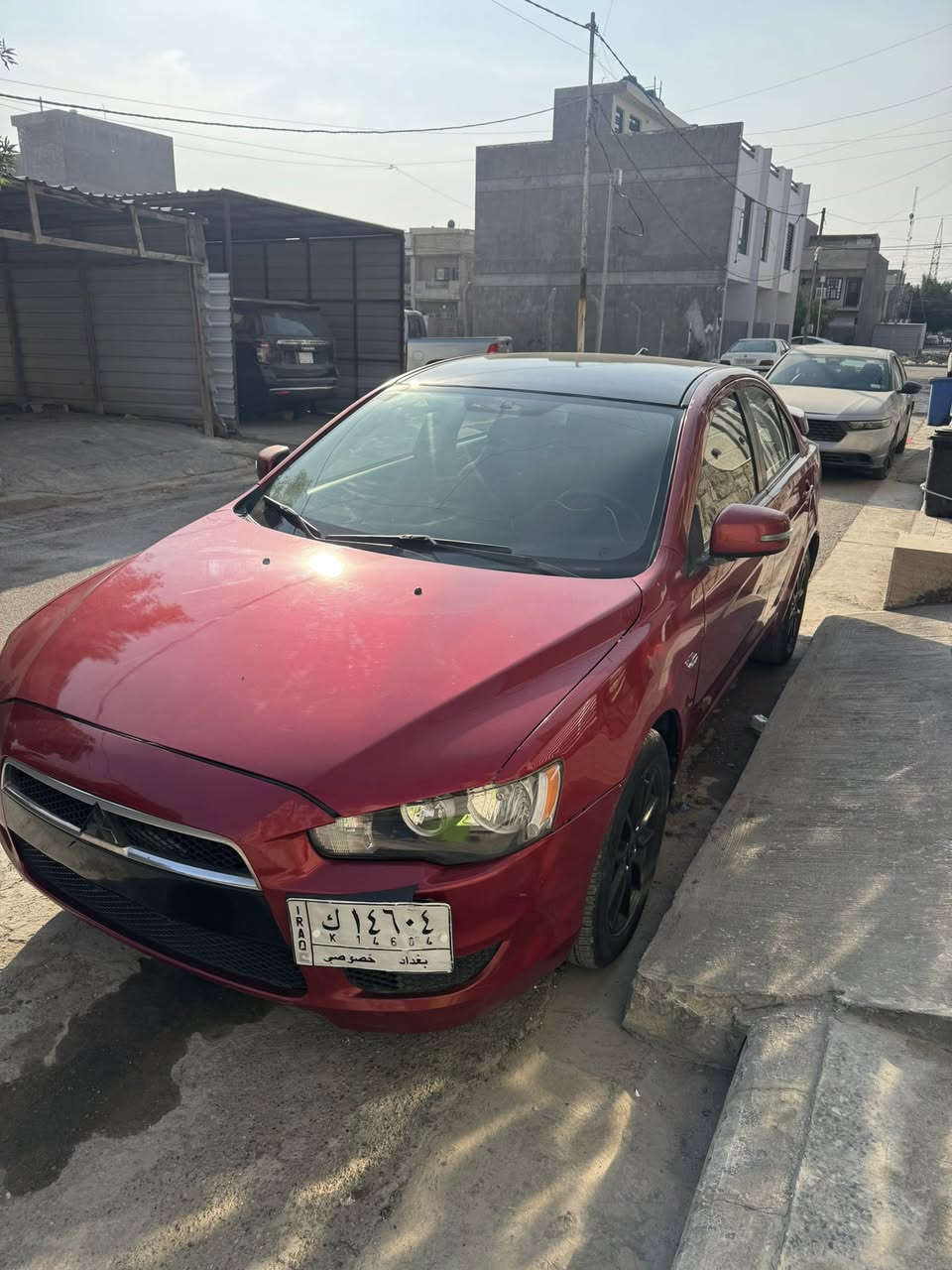 السلام عليكم لانسر قرش  خليجي محرك 1600 موديل 2016 رقم بغداد مكان السيارة بغداد جانب الكرخ بيهة رش بنيد وجاملغ خلفي طخات بصيطة ونصبغن ومكينة السيارة بيهة بدايت صوت بدون تبخير سعر السيارة 95ورقة بيهة مجال للشراي رقم تلفوني *********** بي واتساب والخاص مفتوح للجاد بالشراء
