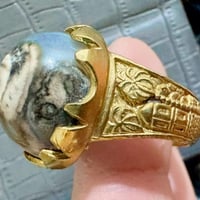 خاتم نحاس • نقش حفر • عقيق سليماني