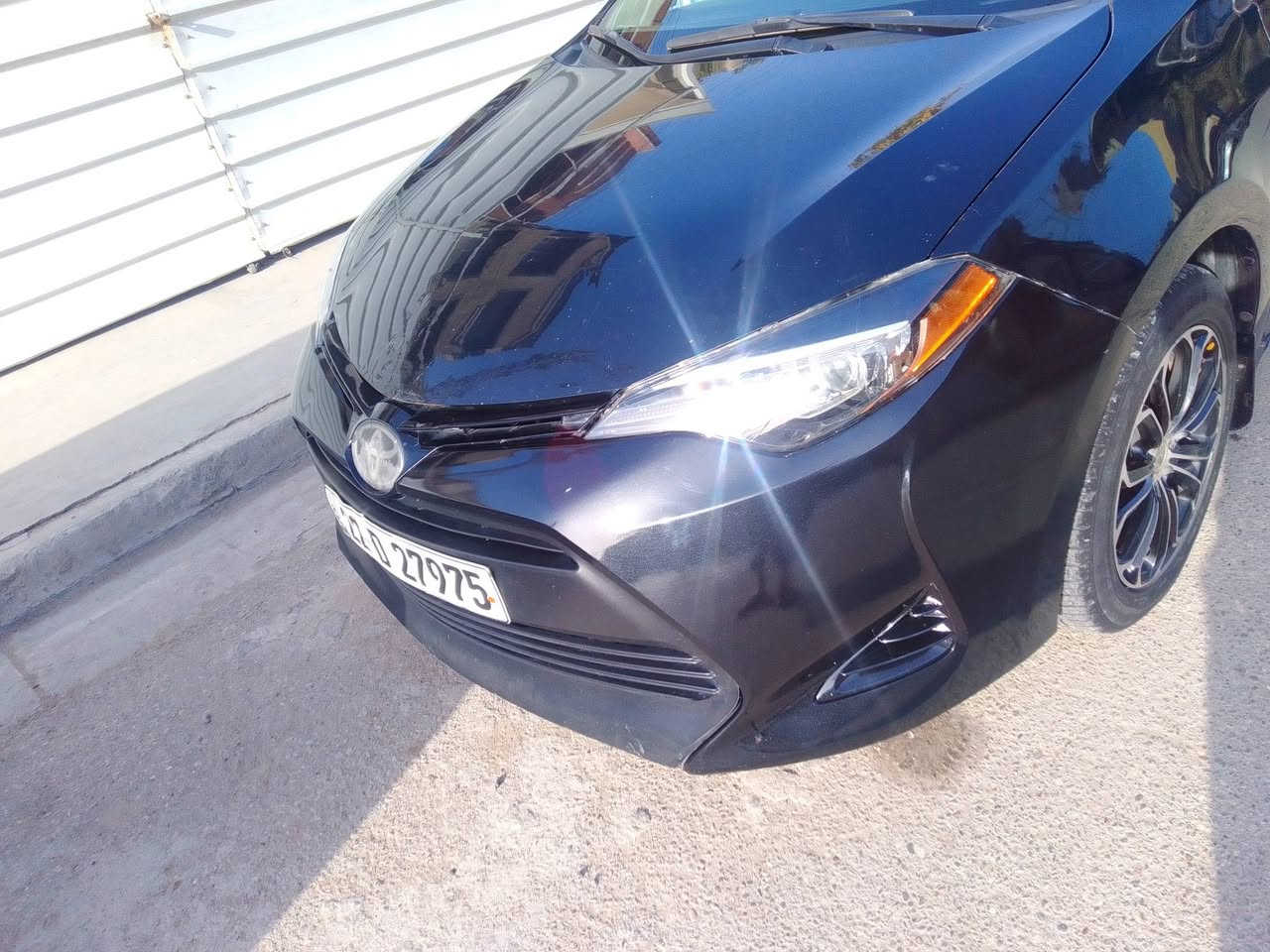 كورلا موديل 2018  حادثها جاملغ خلفي سنويه جديده هزة جديده سعرها 130 وبيها مجال مكاني بغداد الشعب للاتصال ***********
