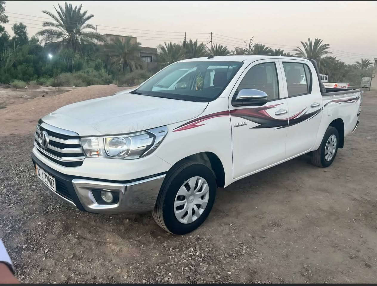 سلام  عليكم سياره بيكم موديل 23 هايلوكس كير عادي كاز  مكفوله كفاله عامه ماشيه 30الف سياره اخت زيرو السعر 275 العنوان بصره التصال عل رقم ***********
