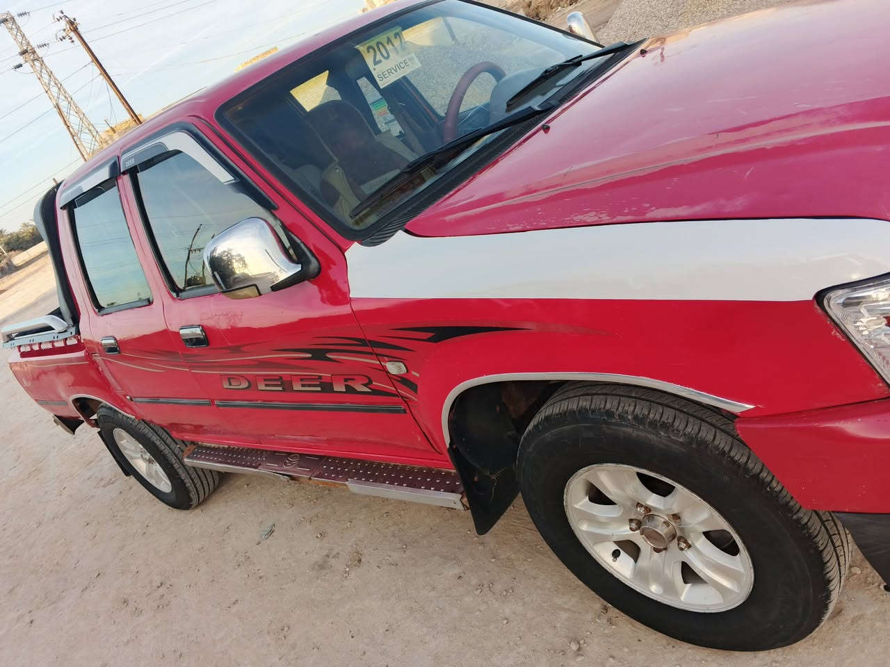 سلام عليكم سياره لبيع دير 2012 رقم بابل الماني مشروع وطني شرط تويل ثاني يوم مكفوله من الضربه والتبديل بيها رشات صبغ قليله. كهربيات كله شغله تبريد تدفه جاهز من كلشي المكان. الديوانية. السعر 55وبيه مجال الاستفار ***********
