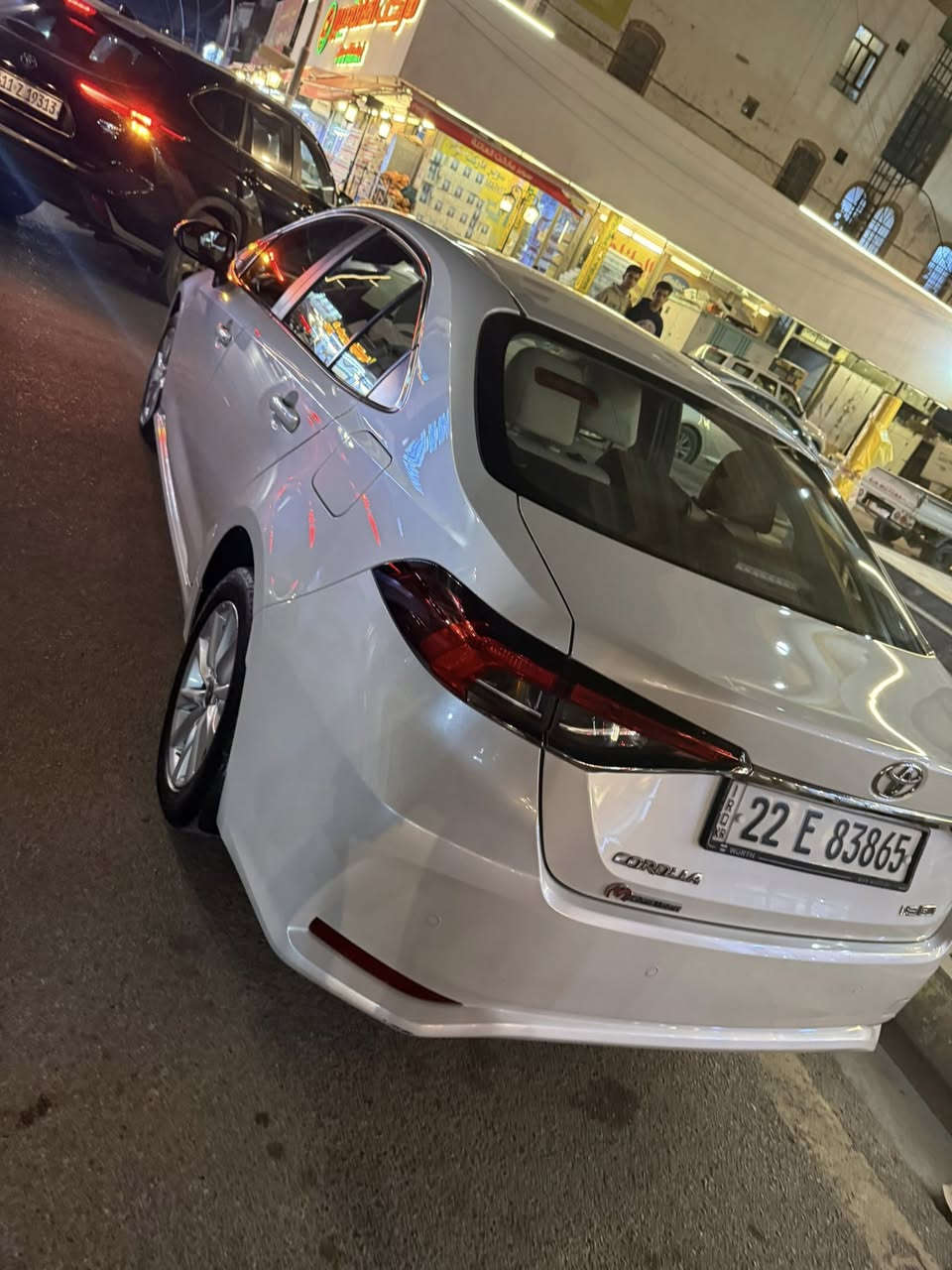 كورلا موديل 23
ساز بانزين 
رقم اربيل 

مكفولة كفالة عامة 
عدا رصعة بسيطة جدا بالبنيد واضحة بالصور
والباقي كفالة 
بصمة 
فتحة 
تحكمات فول 
ماشية 100 الف 
السعر 169 قفلها 
مكاني رمادي 
تحويل مباشر 
للاستفسار // ‭0782 651 8608‬
