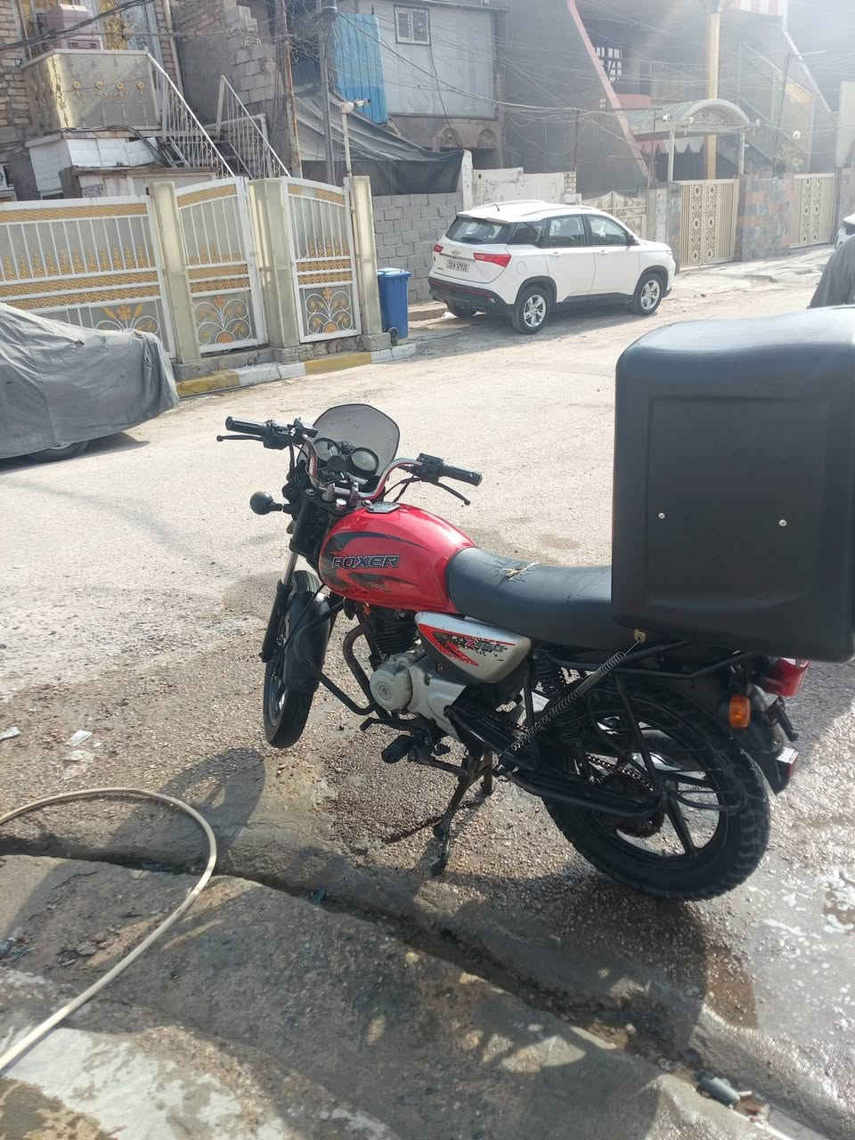 السلام عليكم دراجه بوكسر موديل 2021 بدوان اوراق اتكفل حلال وحرام دراجه كهربائيات كلهه شغاله دراجه مابيه كل نقص فقط كفر الزنجيل سعر 700 وبيهه مجال قليل 
مكينه مفتوحه ***********. واتساب
