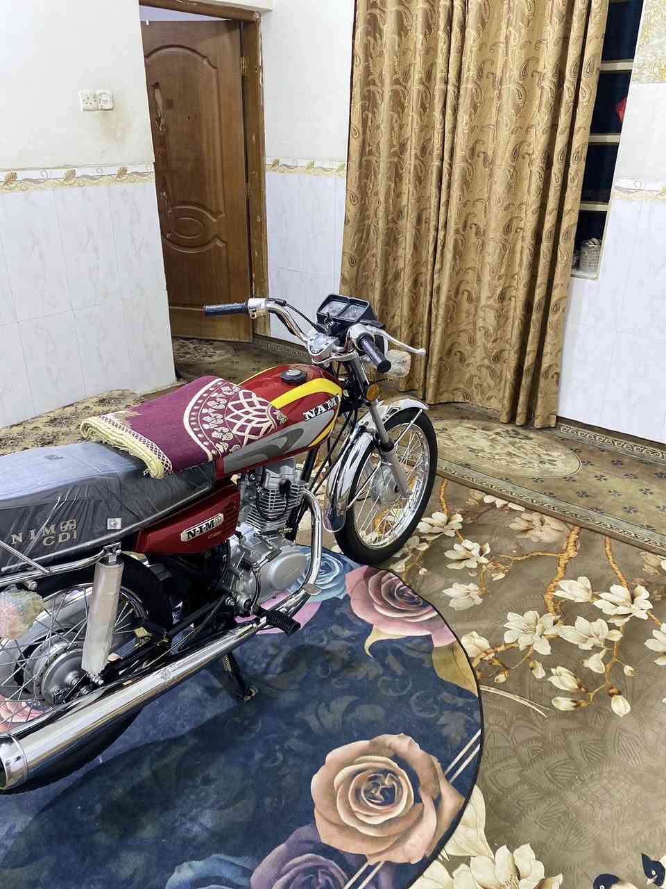 السلام عليكم ...❤️... نامه  متياز موديل 2025  شبه شلامجه لون مميز اوراق صارله شهر    
 من طالعه من المعرض جاهزه دراجه مكفوله كفاله عامه  العنوان كربلاء المقدسه قرب مستشفى الكفيل رقم {***********} السعر 750 وبيه مجال …❤️...✨
