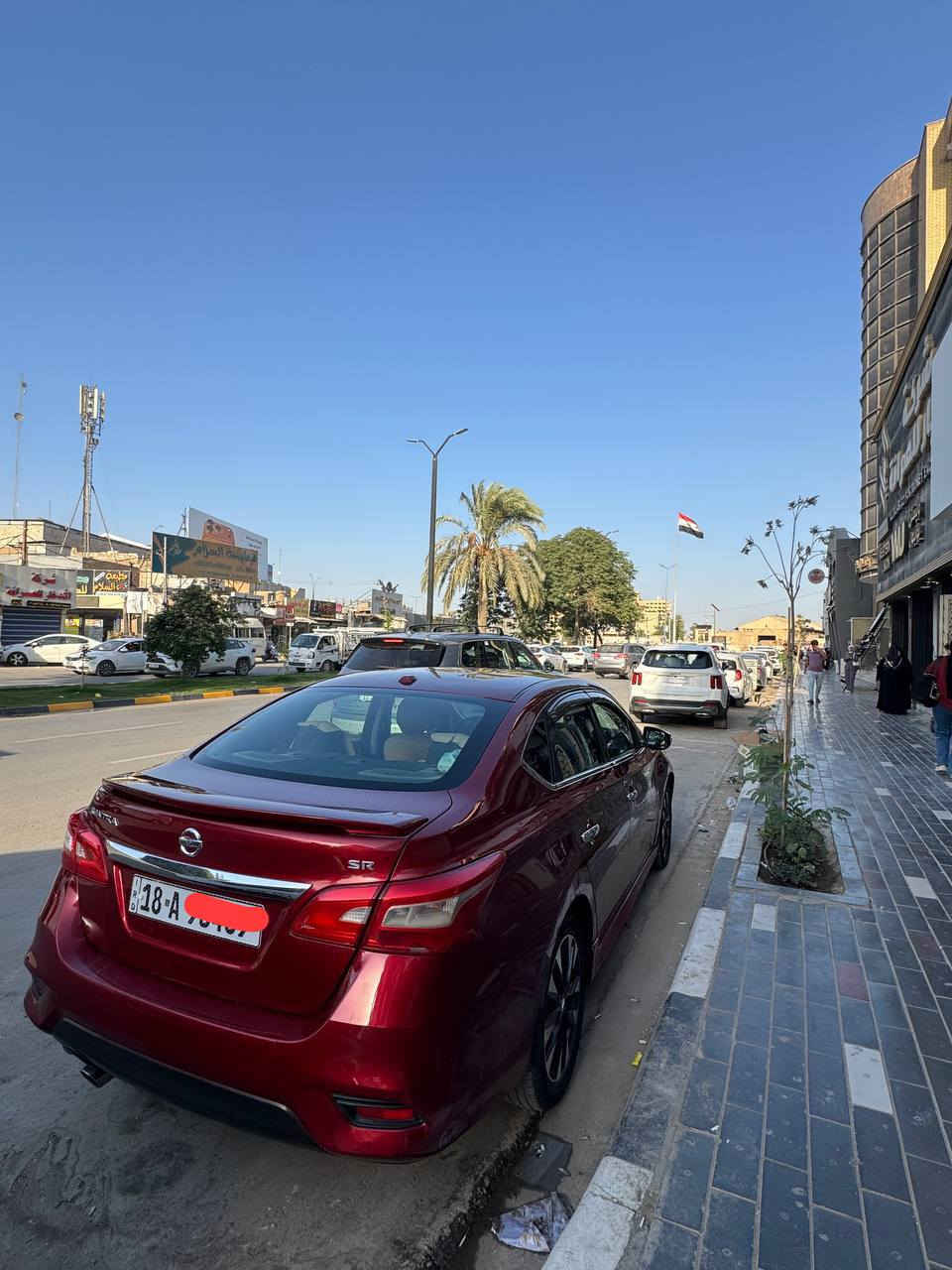 سياره نيسان سنترا ١٨ امريكي مواصفات SR لون ماروني 
محرك 1800
جاهزه لسياره رقم بابل  جديد وسنويه جديده وهزه جديده باسمي
مكاني بلحله
*********** حلة, بابل
