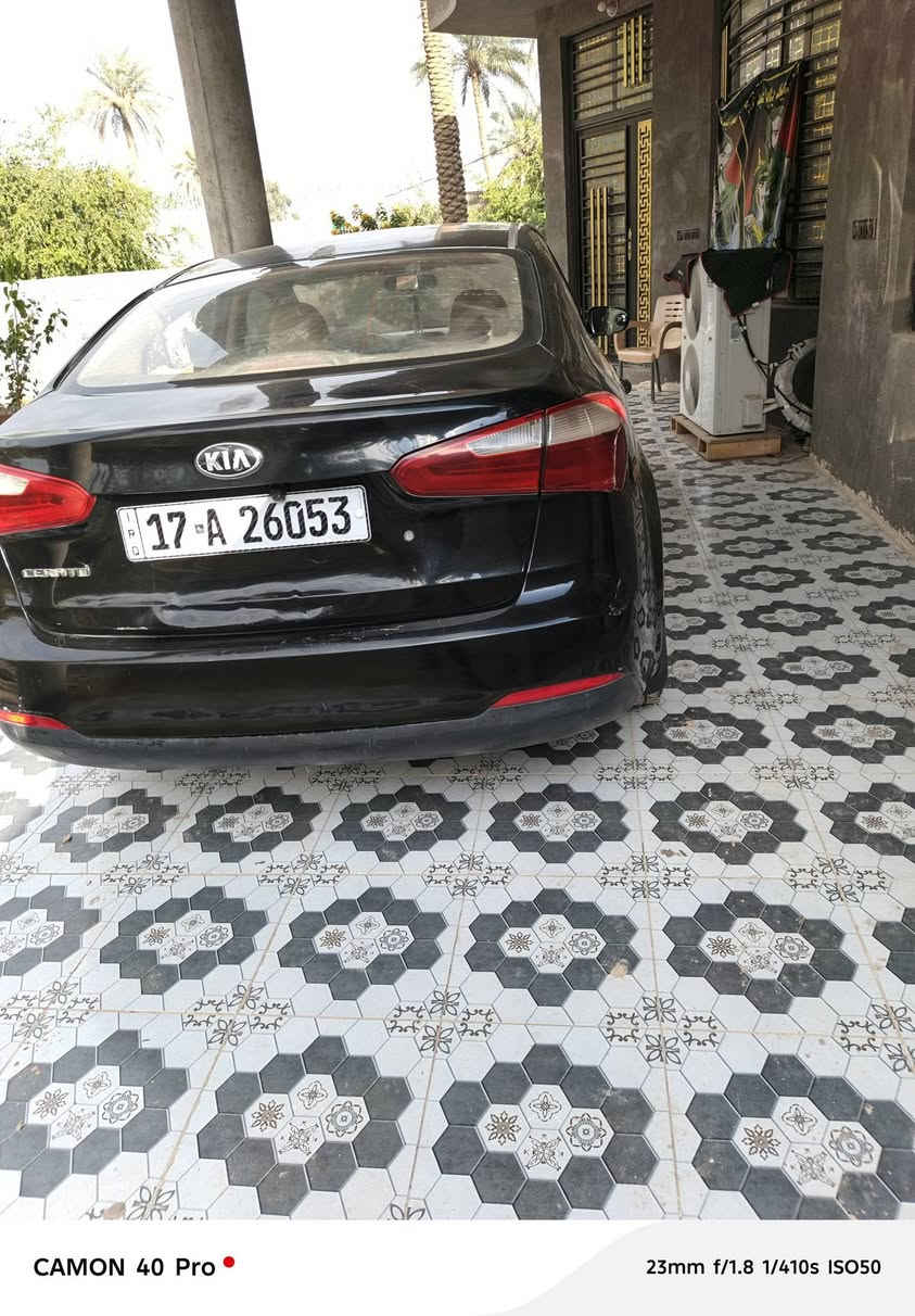 كيا سيراتو 2016 احزام 
سياره جاهزه ونضيفه عوزهه فقط غاز مال تبريد 
 مكان سياره كربلاء 
سعره 90

فقط اتصال على ***********
