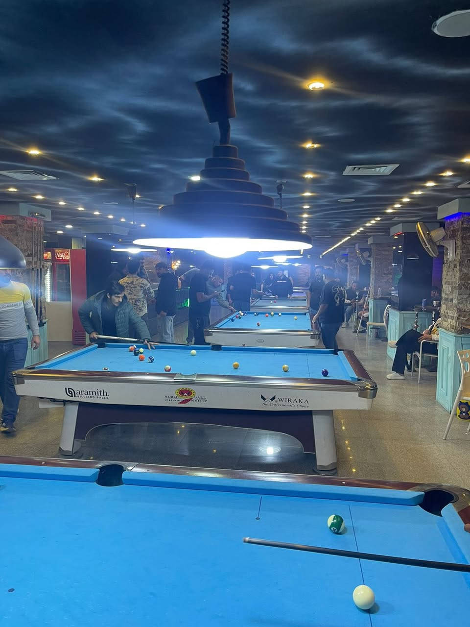 على بركه الله وبموافقه اتحاد بغداد تعلن قاعه عالم سنوكر عن بطوله مستويات متقاربه نظام مجاميع تسقيط فردي خروج المغلوب  يوم الخميس المصادف٢/٢٦ بعد الفطور الساعه ٧ ونص والقاعه تحتوي على ٧ ميوزه قماش جديد واللعب حيكون ١٠ كرات وعدد المشتركين حيكون محدود ورجاءاً الالتزام بالتعلميات الي راح اكتبهه

١-اشتراك ١٥ الف يتضمن السيت والاشتراك يندفع قبل البطوله تروح لاي منفذ قريب عليك تنطي رقم وتحولي عليه ١٥ الف
٢-اخر يوم للتسجيل الاربعاء الساعه ١٢ ليلا حتى بعدهه انشر القرعه على البث المباشر 
٣-اللعب ١٠ كرات سيت الي ياخذ ٧ 
٤-القاعه تحتوي على ٧ ميوزه قماش جديد يعني ما طول البطوله
٥-رجاءا الالتزام بزي رسمي
 عنوان القاعه/بغداد/المنصور/شارع الاميرات/فوق مطعم ست الشام/قاعه عالم سنوكر
للاشتراك خاص او***********
البطوله بتنظيم/ادم نعيم وكادر قاعه عالم سنوكر
ملاحظه/ القاعه تحتوي على مطعم هم
