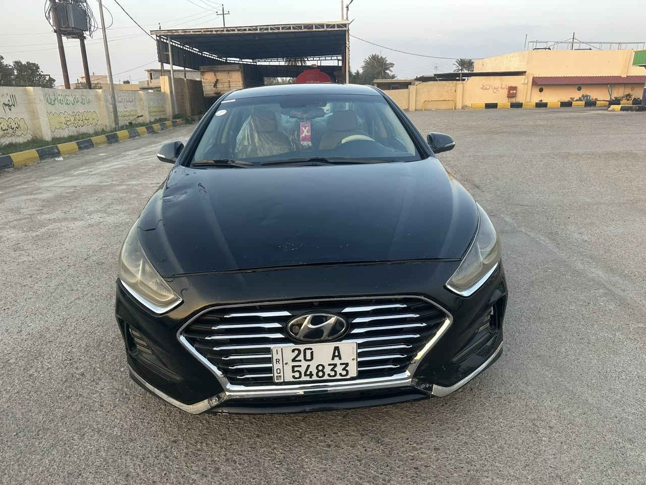 ‏سلام عليكم سوناتا موديل 19 وارده أمريكي ضرر جامرلغ وباب السيارة جاهزة من كل شيء مكينة صدر ضخم تاير سنوية هزة أرقام كله جديد السعر 107 مكان السيارة ديالى رقم السيارة ديالى ملاحظة يعني السيارة بيها أربع قطع صبغ(***********
