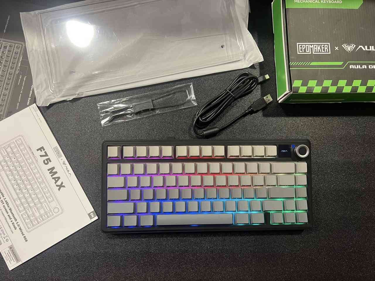 متوفر
نسخه خاصه مع شاشة من 

 aula and epomaker ⚫️🤍

F75 max 🤍

السعر : 65 شامل التوصيل 

يتوفر توصيل لجميع محافظات العراق 🇮🇶


**إذا كنت صاحب هذا الإعلان وتريد حذفه لأي سبب، رجاءا أرسل رسالة إلى الدعم الفني**