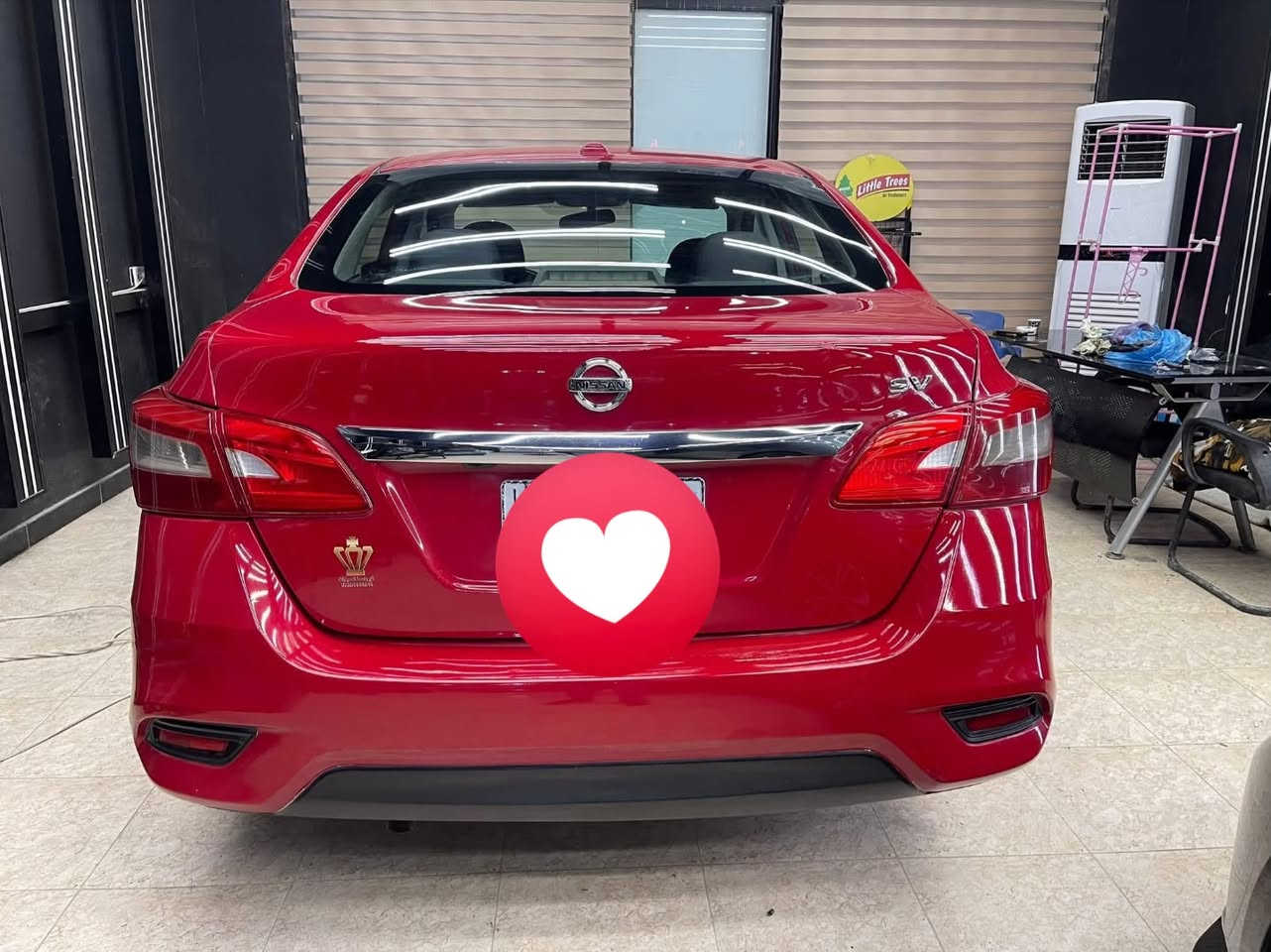 السلام عليكم ورحمة الله ---
🚗 للبيع نيسان سنترا 2018 SV فول مواصفات 🚗

تفاصيل السيارة:

الموديل: نيسان سنترا 2018 

اللون: احمر 

الممشى: 100 الف كم

ناقل الحركة: اوتوماتيك

المواصفات: فول SV - بصمة، شاشة، كاميرا، سنتر لوك، حساسات، تحكم ستيرن

الحالة: بيها حادث خلفي كما موضح بالصور وتم تصليحها. السيارة جاهزة للفحص

السعر: 95 ورقة قابل للتفاوض البسيط  

المكان: واسط - الكوت  

للاستفسار: [***********]

السيارة نضيفة ومكفولة ميكانيك. للشراي الجاد فقط.

---
