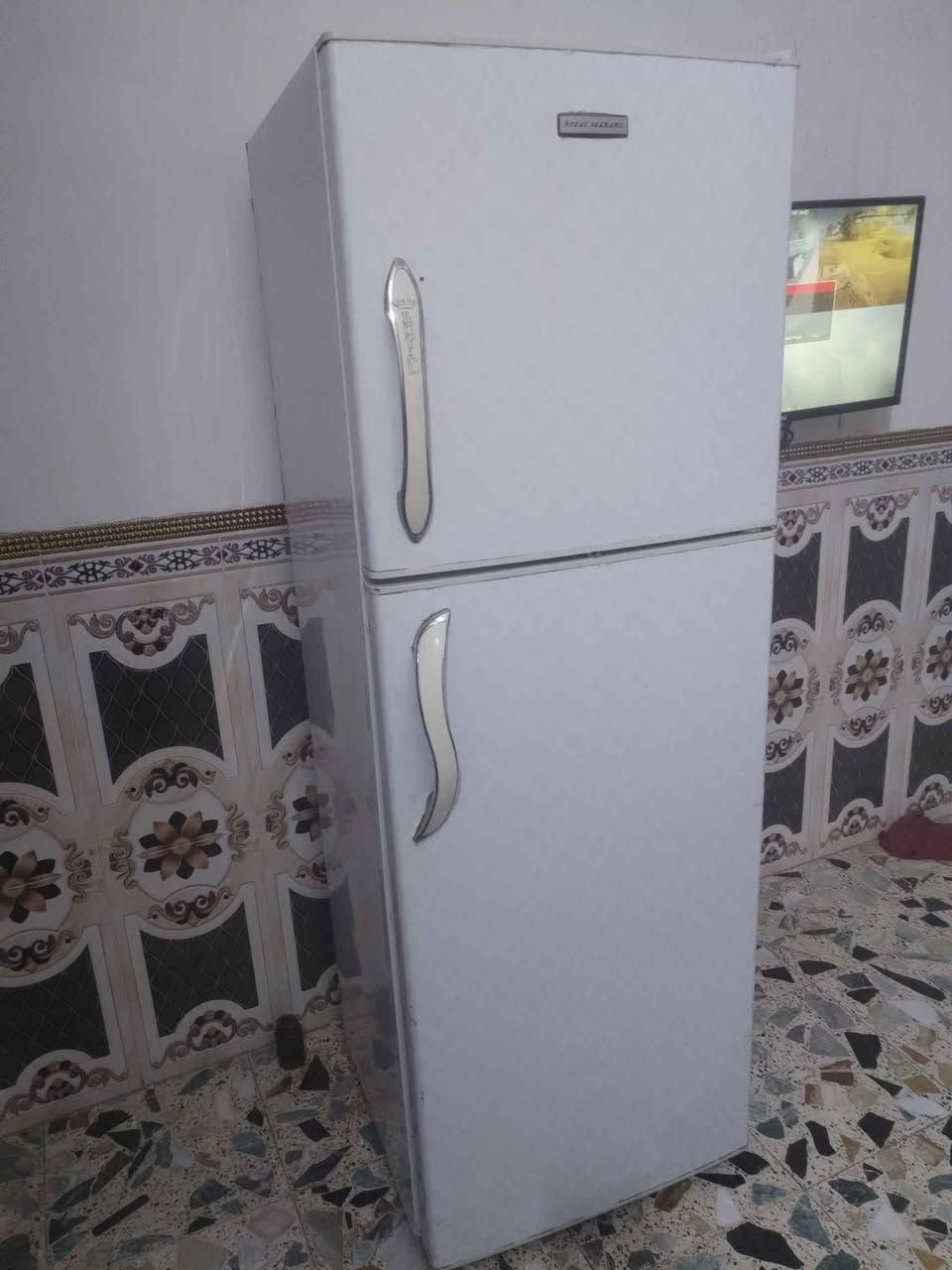 ثلاجه رويال ياباني 16 قدم نضيفه حيل علفحص لاخياس لازنجار فول تجميد شرط 9تى جوه يوفر ثلج اكو توصيل للباب تجيك اجيبه الك شغل وتفحص تقتنع يله تنطي فلوسها سعر 130 هيه وتوصيله شراي يتصل *********** المدائن, بابل
