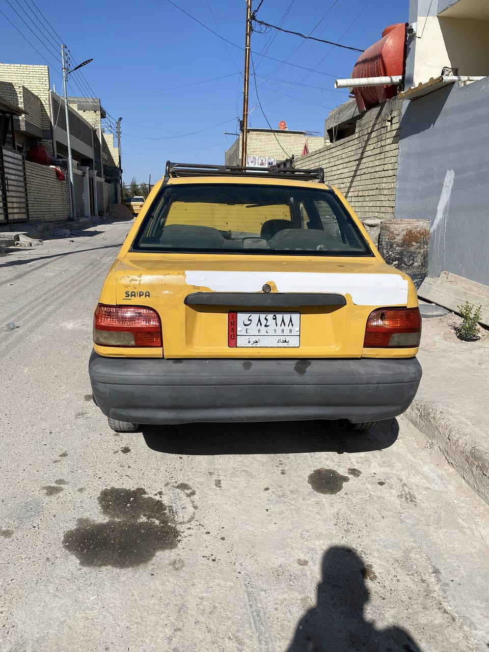 سلام عليكم سايبه مديل 2013 السياره كير مكينه جديد لاتنقص ولا تبخرالكشر كدامك تجي وتشوف السياره مامسجله بالهيئه راعيهه موجود شرط تحويل رايدهه 17 وبيهه مجال بصيط مكاني بغداد العبيدي / ***********
